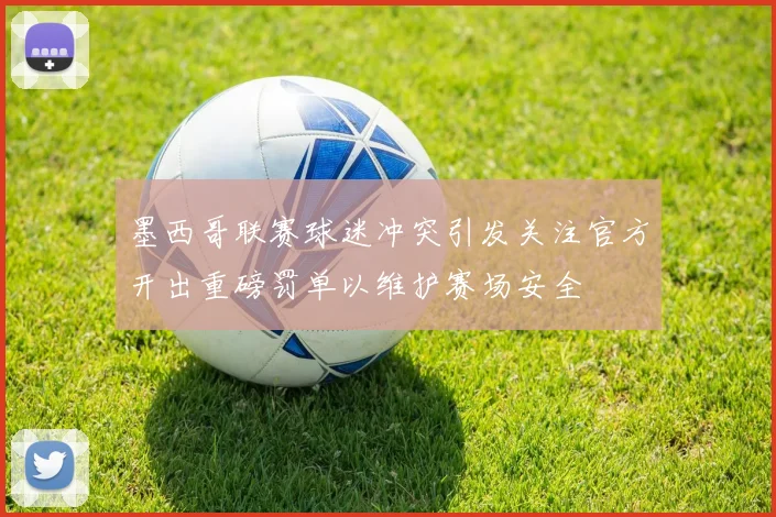 墨西哥联赛球迷冲突引发关注官方开出重磅罚单以维护赛场安全